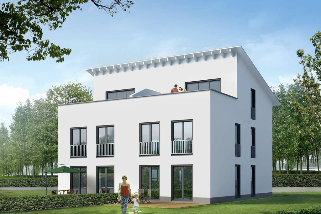 Modernes Einfamilienhaus – professionell vermarktet